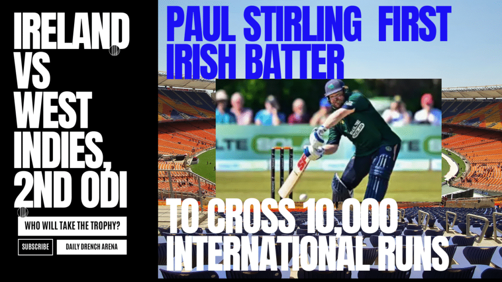 Ireland vs west indies, 2nd odi