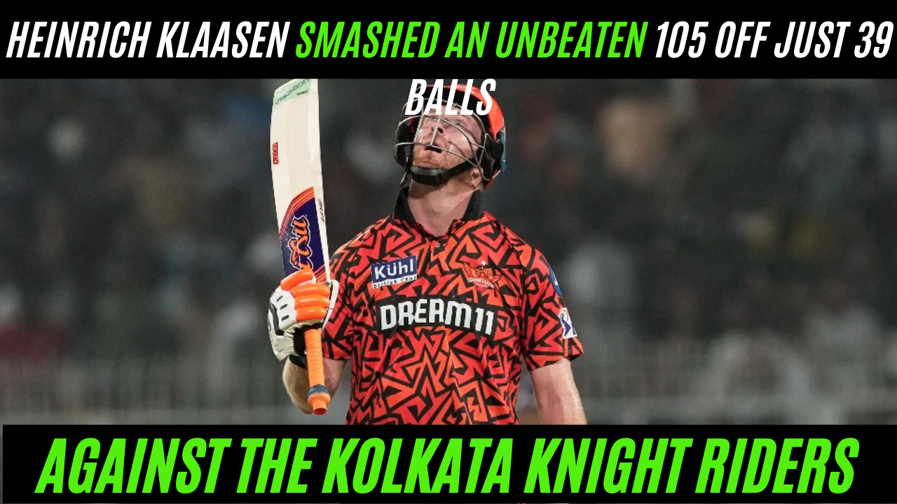 Henrich Klaasen smashes fastest century in ipl 2025