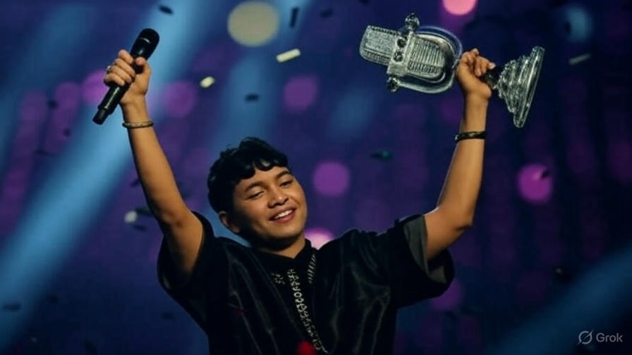 JJ ( Johannes Pietsch ) won the contest in Eurovision
