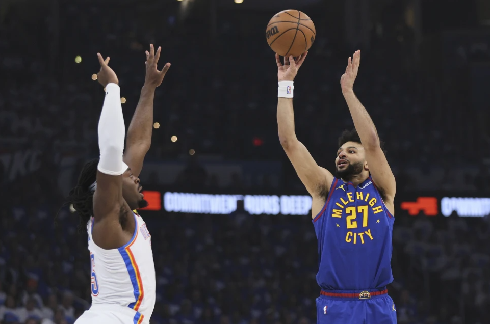 Jamal Murray Playing NBA playoffs
