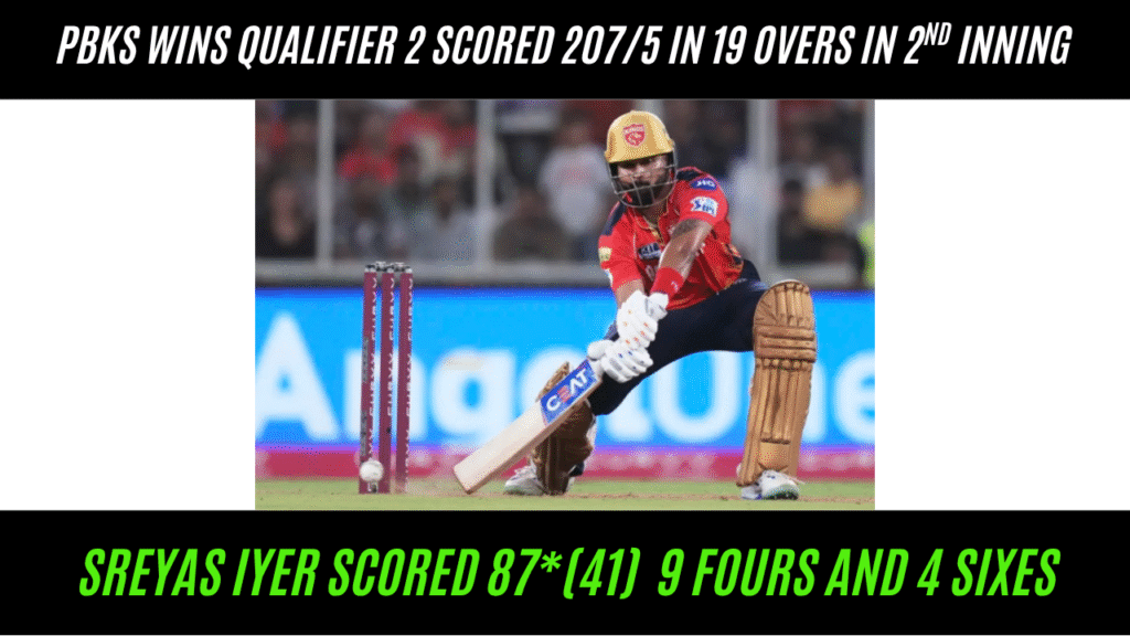 MI vs PBKS shreyas iyer scored 87*(41)