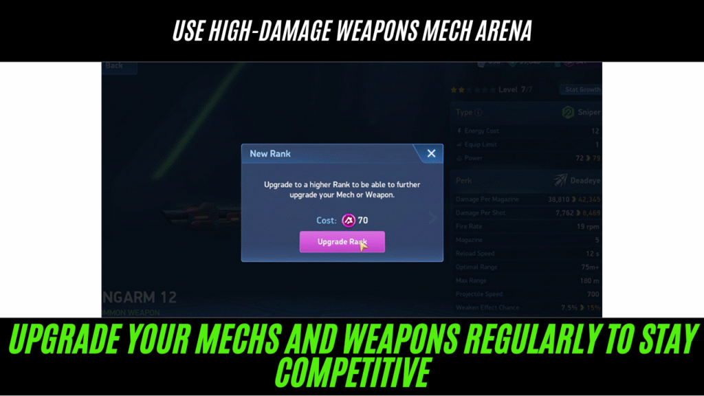 Tips to Climb Tiers Faster In Mech Arena Robot Show Down