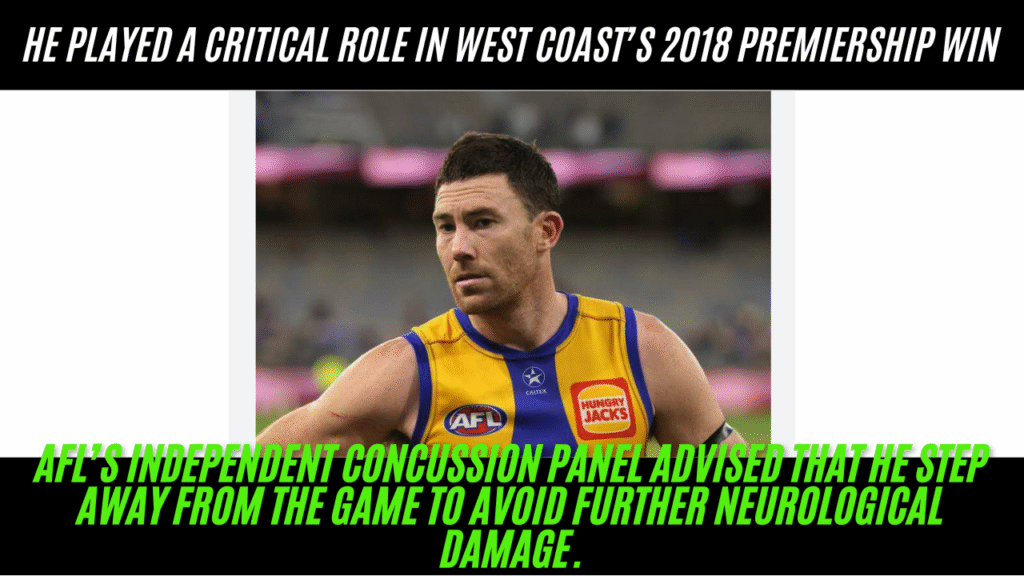Jeremy McGovern retires from AFL after suffering multiple concussions