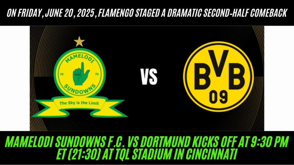 Mamelodi Sundowns F.C. vs Dortmund