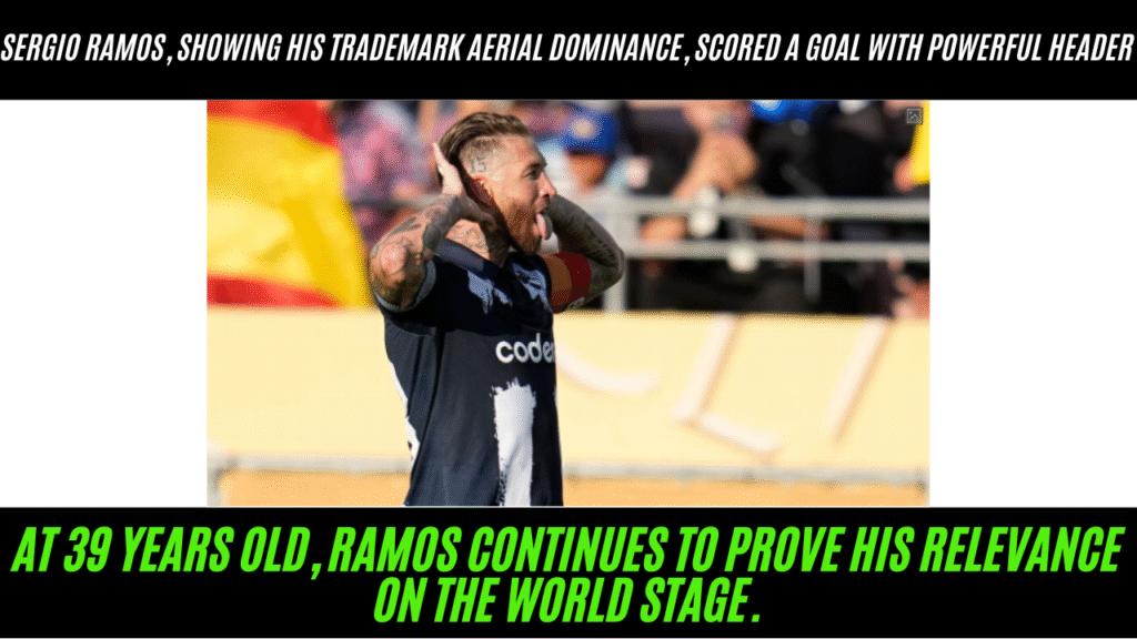 Sergio Ramos scores header vs Inter Milan in Club World Cup 2025