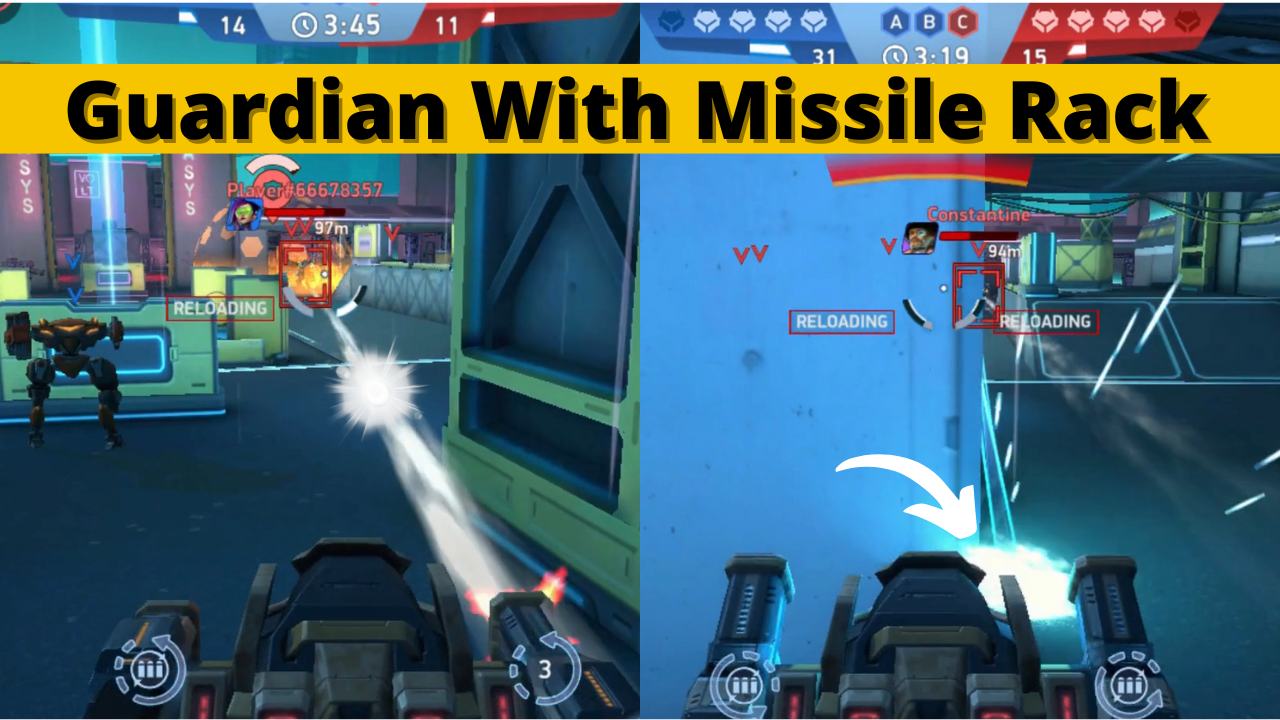 Mech Arena Best Weapons for Guardian