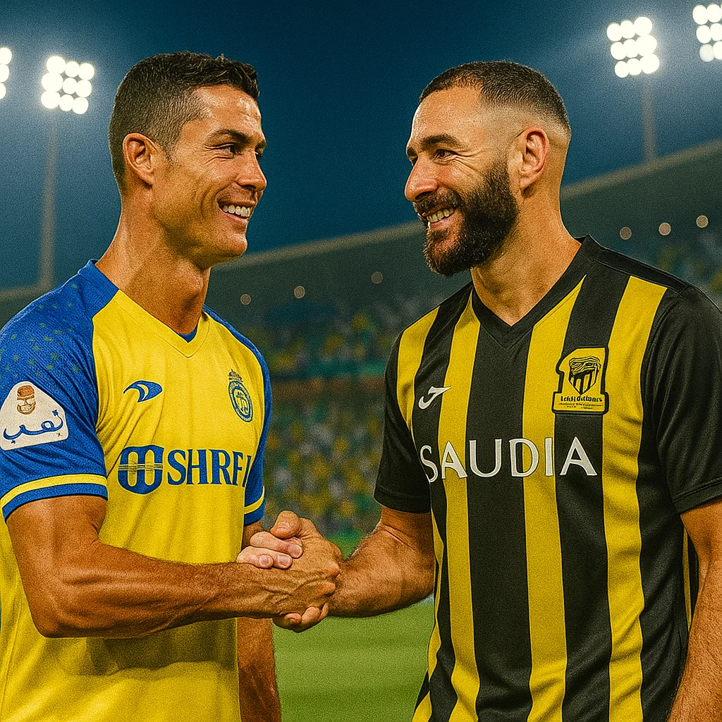 Al-Nassr vs Al-Ittihad Karim Benzema message "the best will win" message to Cristiano Ronaldo