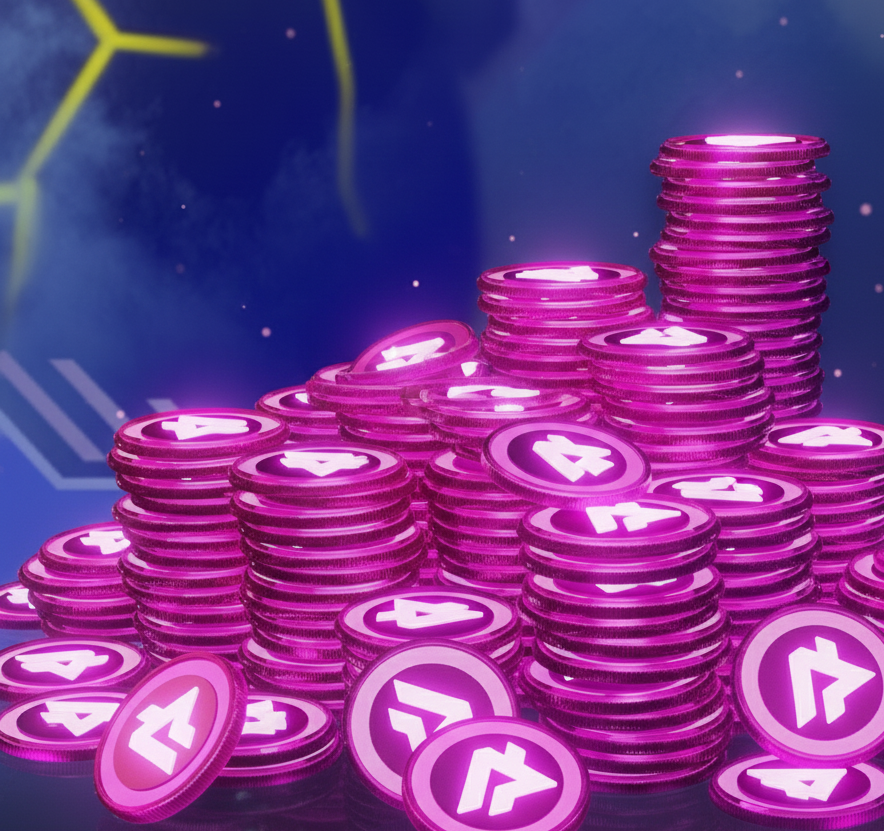 A coins in Mech Arena