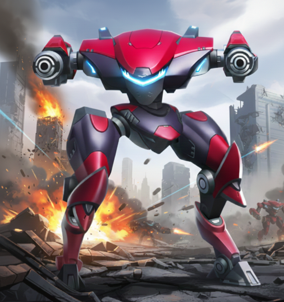 Mech Arena Panther with Disc Launcher 12 build 2025