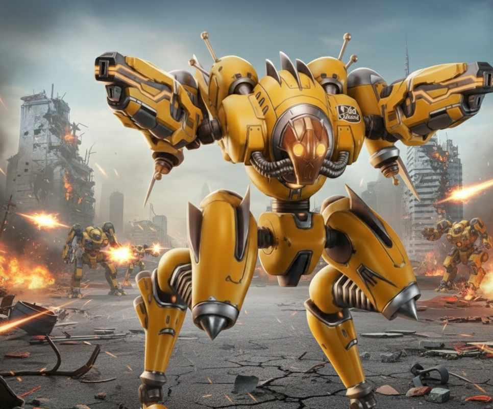 Mech Arena Eclipse with Ember Guns build 2025