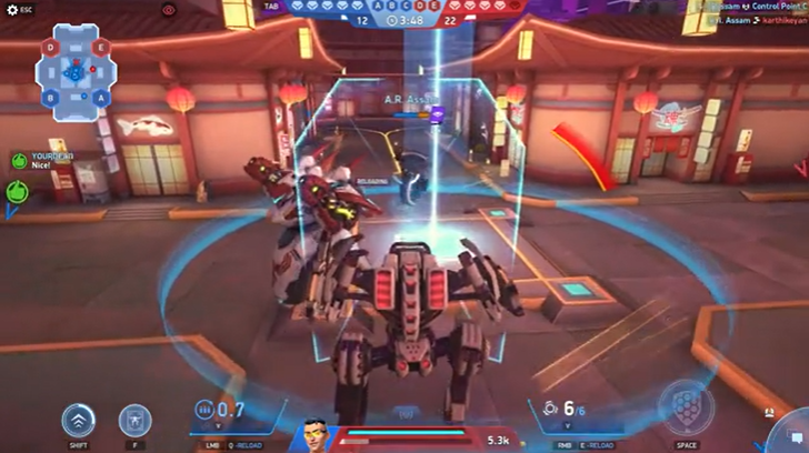 Mech Arena Sentinel holding objective Capture Point Clash 2026