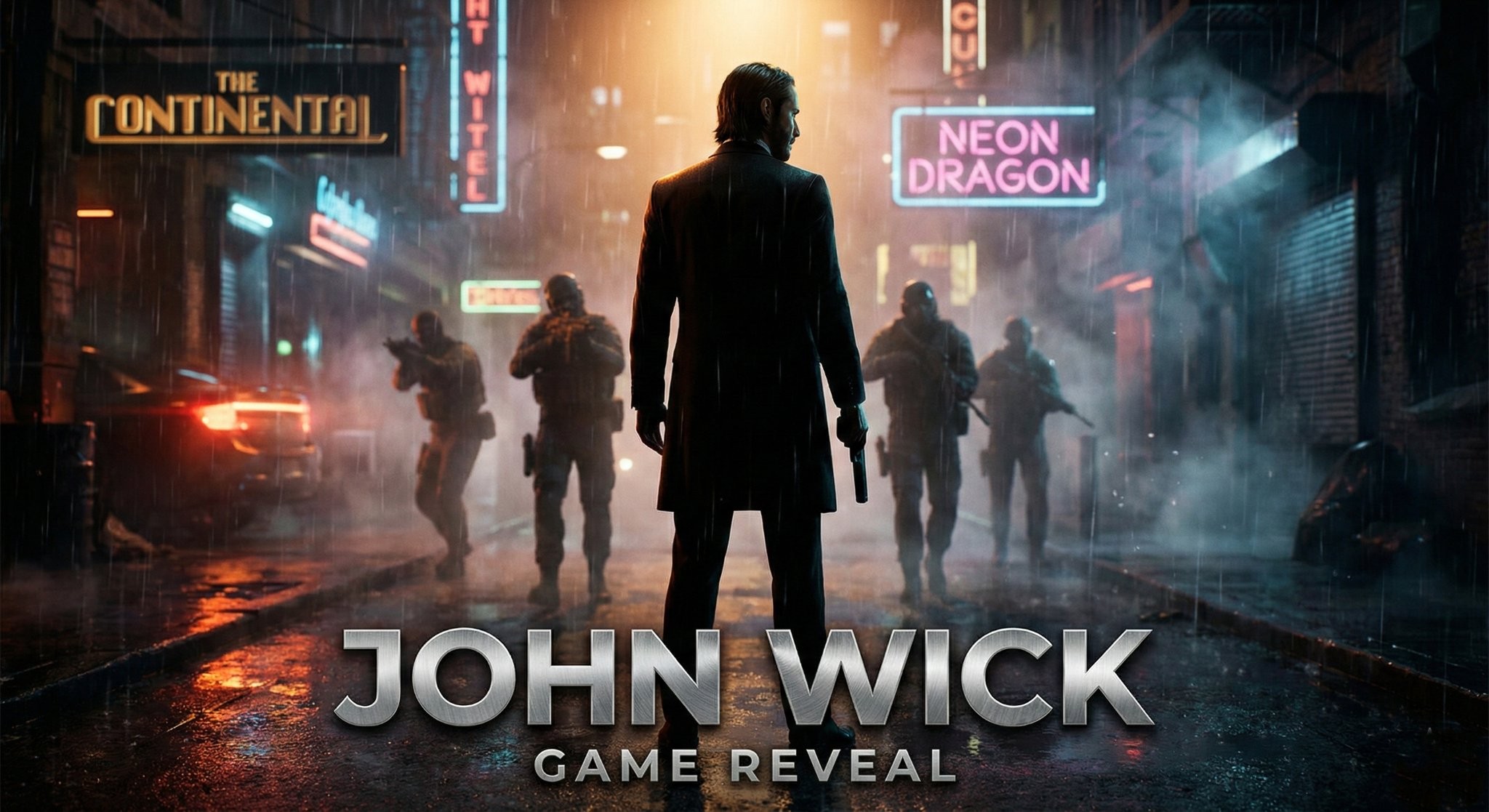 new John Wick video game announcement cinematic