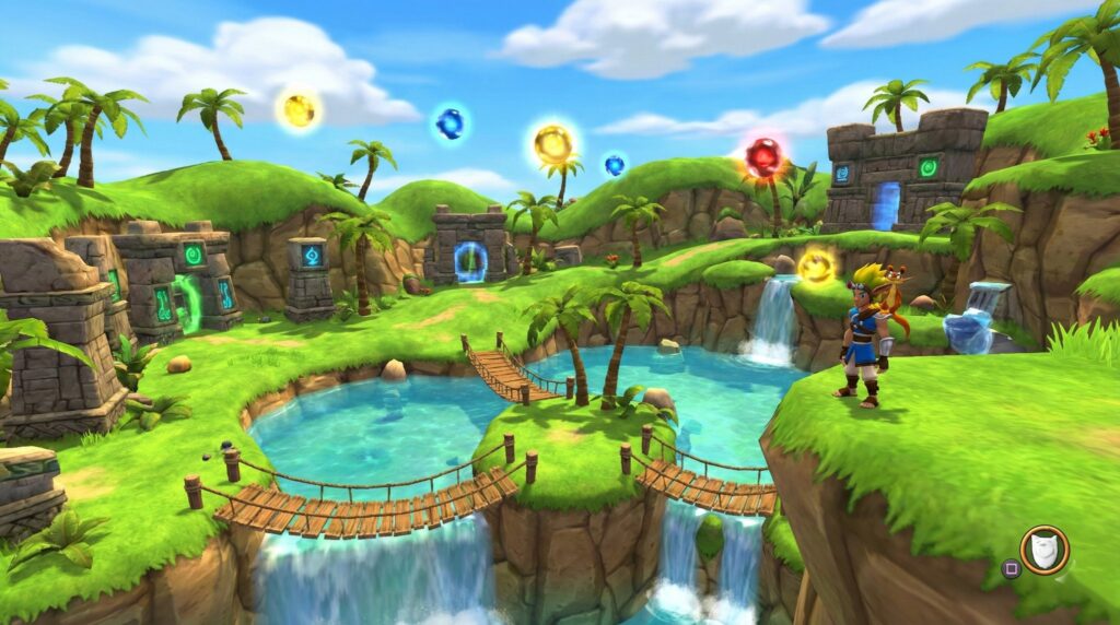 Jak and Daxter: The Precursor Legacy Power Cell collectible