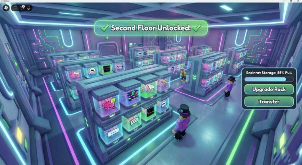 How to Get Second Floor in Steal a Brainrot Roblox