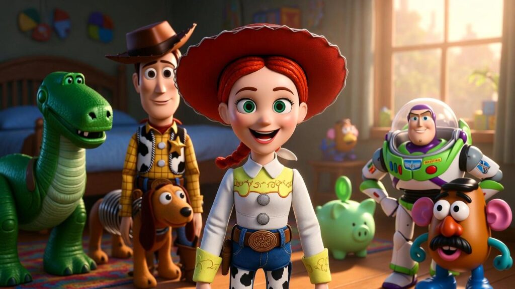 Jessie and classic Toy Story toys returning in Toy Story 5 trailer