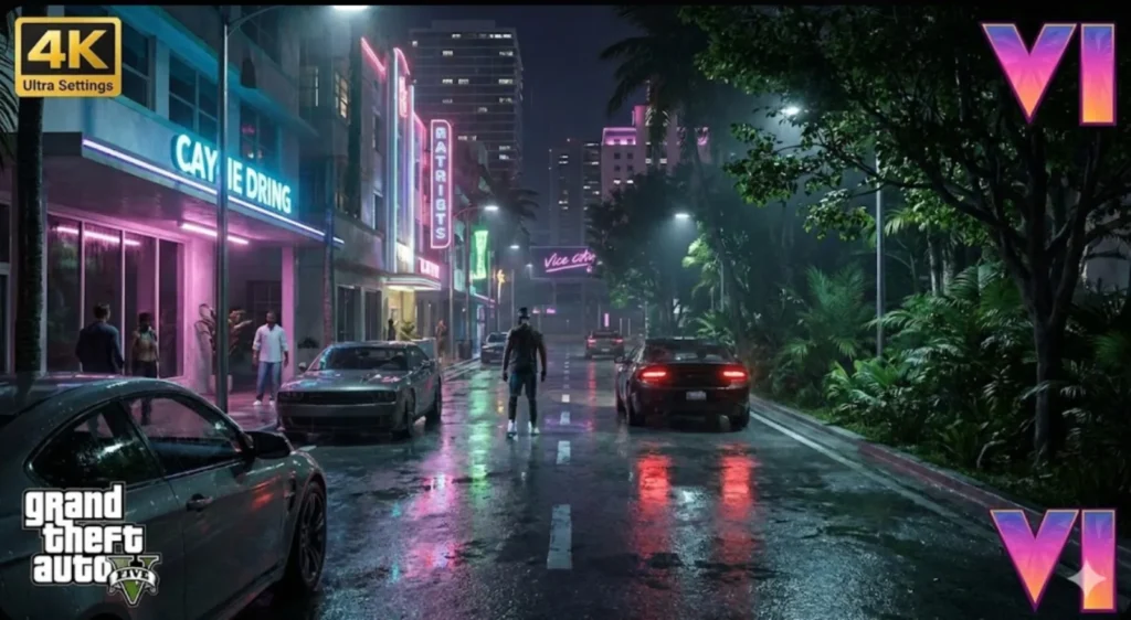 GTA 6 PC ultra graphics ray tracing concept