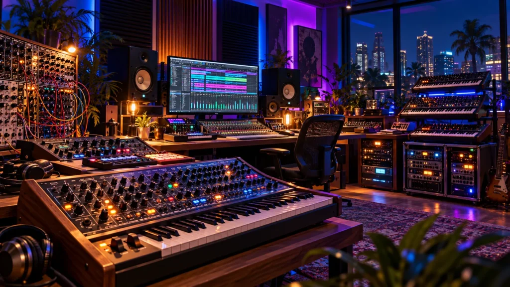 Justice electronic music duo's GTA 6 original score announcement and Flower in a Hurricane soundtrack collaboration.