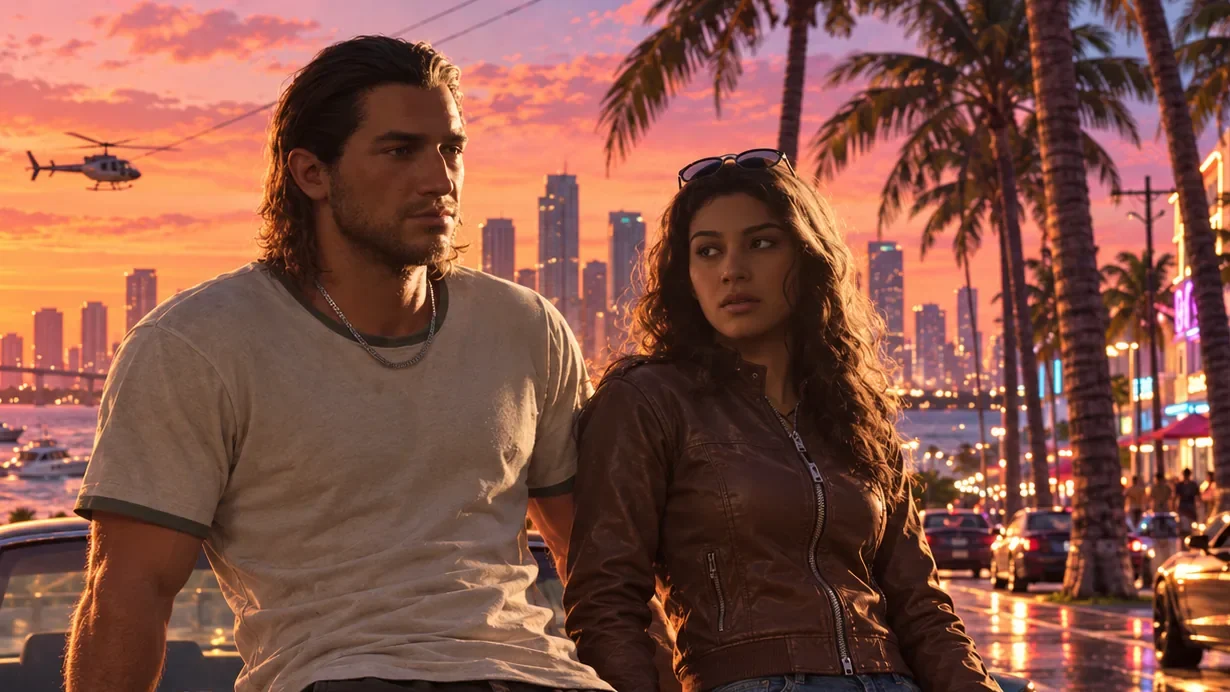 Jason Duval and Lucia Caminos in GTA 6 as Rockstar introduces their shared criminal story ahead of launch.